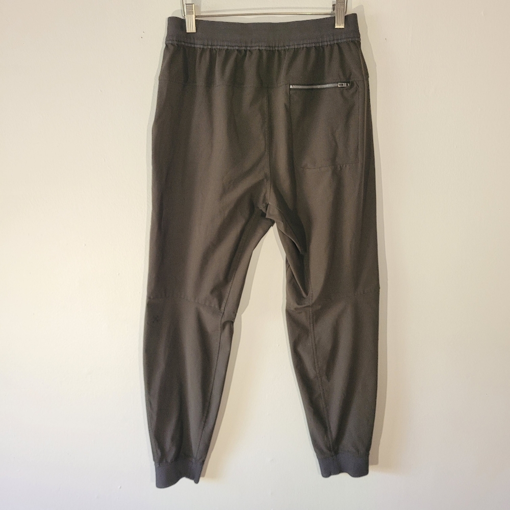 Lululemon ABC Jogger Medium Dark Olive Active Mens Casual Pant Warpstreme - Picture 6 of 12